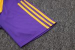 Real Madrid 23-24 Yellow Short Sleeve Training Suit - 图片 5