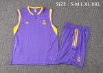 Real Madrid 23-24 Purple Vest - 图片 2