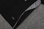 Real Madrid Black Short Sleeve Training Suit - 图片 5