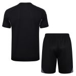 Real Madrid Black Short Sleeve Training Suit - 图片 7