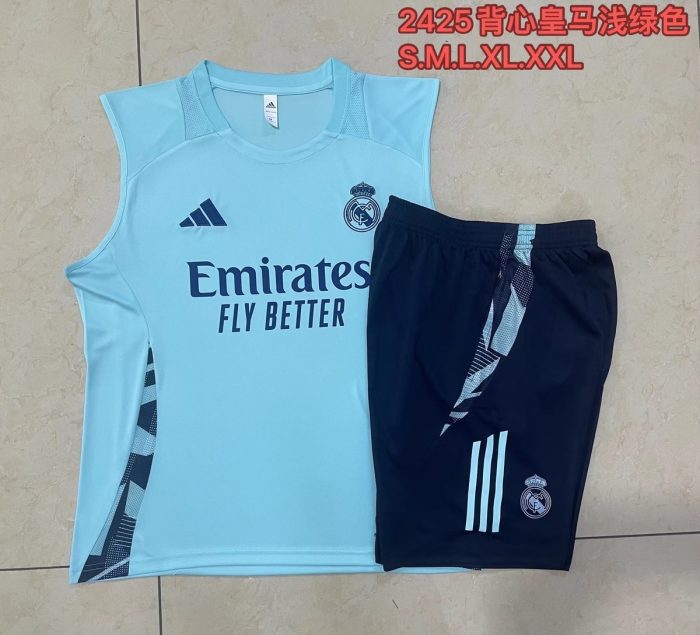 Real Madrid 24/25 Vest Light Green - 图片 9
