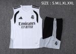 Real Madrid White Vest - 图片 2