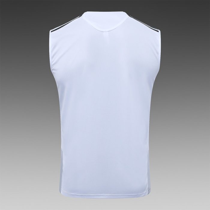 Real Madrid White Vest - 图片 8