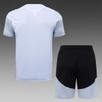 Real Madrid White Short Sleeve Training Suit - 图片 7