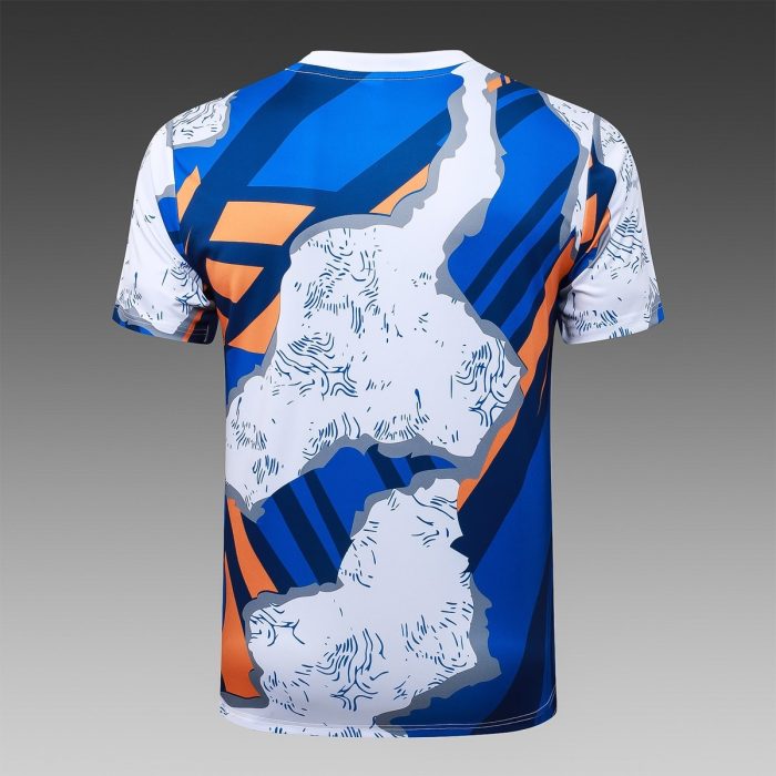 Real Madrid Camo Splatter Short Sleeve Training Shirt - 图片 7