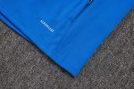 Real Madrid 2526 Long Zipper Jacket Lake Blue (White Trim) - 图片 4