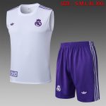 Real Madrid White Retro Vest