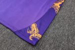 Real Madrid 24-25 Purple (Spray Ink Dragon) Short Sleeve Training Suit - 图片 3