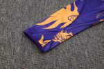 Real Madrid 24/25 Purple (Ink Dragon) Half-Zip Jacket - 图片 5