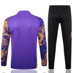 Real Madrid 24/25 Purple (Ink Dragon) Half-Zip Jacket - 图片 7