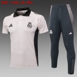 Real Madrid 24/25 Polo Shirt Light Pink