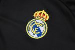 Real Madrid 24-25 Black Half-Zip Jacket with Purple Collar - 图片 6
