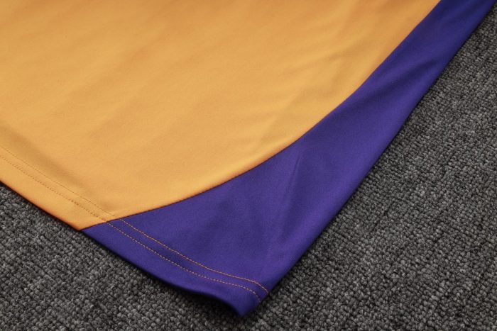 Real Madrid 24/25 Polo Orange - 图片 3