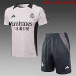 Real Madrid 24-25 Light Pink Short Sleeve Training Shirt