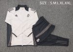 Real Madrid 24-25 Light Pink Long Zipper Jacket - 图片 2