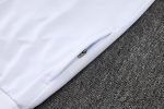 Real Madrid White Retro Edition Long Zipper Jacket - 图片 4