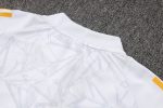 Real Madrid 24/25 White Splatter Half Zip Jacket - 图片 5