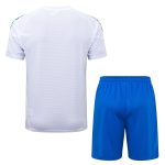 Real Madrid White Short Sleeve Training Suit - 图片 7
