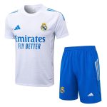 Real Madrid White Short Sleeve Training Suit - 图片 8
