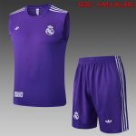 Real Madrid Purple Retro Vest
