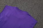 Real Madrid Purple Retro Vest - 图片 3