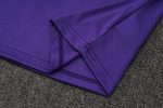 Real Madrid Purple Retro Vest - 图片 4