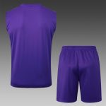 Real Madrid Purple Retro Vest - 图片 6