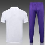 Real Madrid White Retro Polo - 图片 2