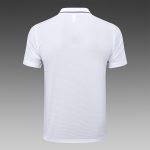 Real Madrid White Retro Polo - 图片 3