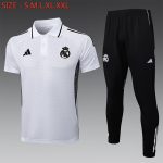 Real Madrid White Polo