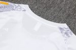 Real Madrid 24-25 White Short Sleeve Training Suit (Spray Ink Dragon) - 图片 5