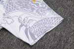 Real Madrid 24-25 White Short Sleeve Training Suit (Spray Ink Dragon) - 图片 6