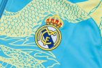Real Madrid 24-25 Long Zipper Jacket Light Blue (Spray Ink Dragon) - 图片 6