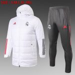 2021 Real Madrid White Cotton Jacket