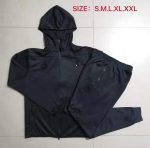 Real Madrid 21-22 Black Long Zip Jacket with Hood - 图片 9