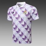 Real Madrid 22/23 Polo Full Body Splatter White - 图片 9