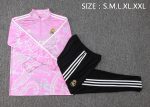 Real Madrid 23/24 Pink Splatter Half-Zip Jacket - 图片 2