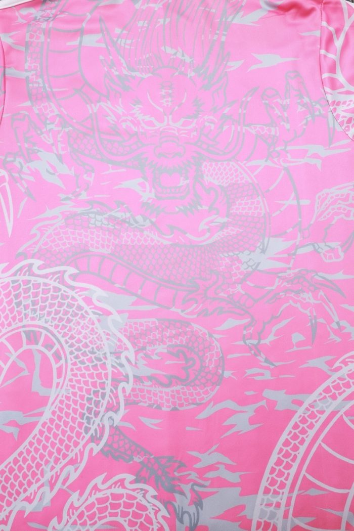 Real Madrid 23/24 Pink Splatter Half-Zip Jacket - 图片 3