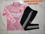 Real Madrid 23/24 Pink Splatter Half-Zip Jacket - 图片 9