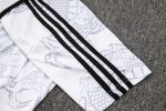 Real Madrid 23-24 Polo Shirt White Ink Splatter (Chinese Dragon) - 图片 4