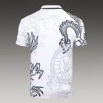 Real Madrid 23-24 Polo Shirt White Ink Splatter (Chinese Dragon) - 图片 7