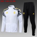 Real Madrid 2025/26 Long Sleeve Training Jacket White