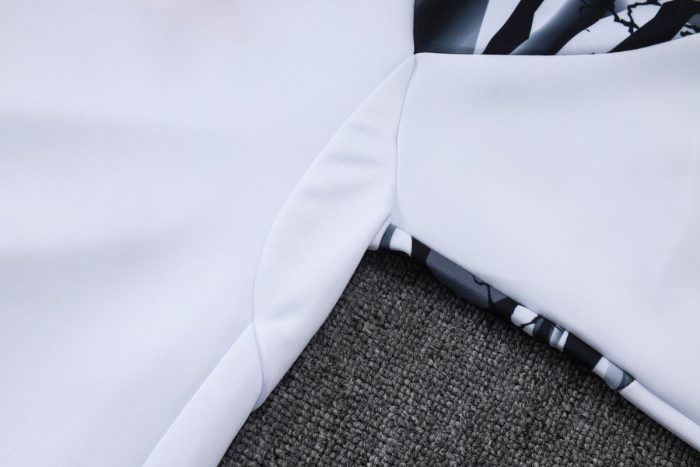 Real Madrid 2025/26 Long Sleeve Training Jacket White - 图片 3
