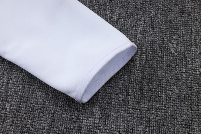 Real Madrid 2025/26 Long Sleeve Training Jacket White - 图片 5