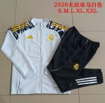 Real Madrid 2025/26 Long Sleeve Training Jacket White - 图片 9