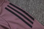 Real Madrid 25/26 Half-Zip Jacket Grey Purple - 图片 6