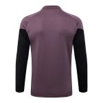 Real Madrid 25/26 Half-Zip Jacket Grey Purple - 图片 8