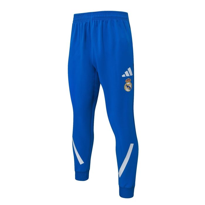 Real Madrid Blue Long Zipper Jacket with Hood - 图片 7