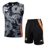 Real Madrid 24-25 Black Vest (Spray Ink Dragon) - 图片 8