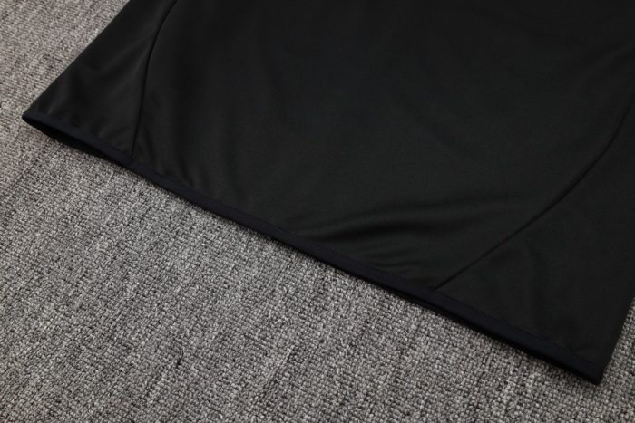 Real Madrid 24-25 Black Long Zip Jacket - 图片 5